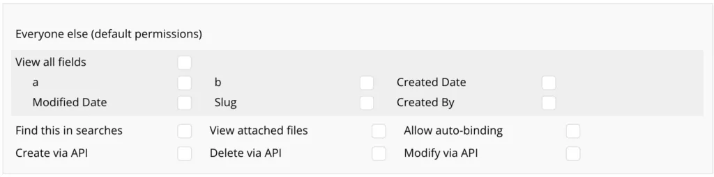 Data Privacy settings in Bubble.io for new test